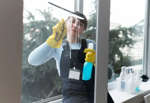 Nettoyage de vitres intérieures et extérieures à Mantet